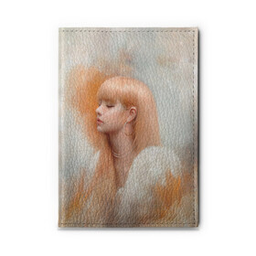 Обложка для автодокументов Розэ маслом: в Ухте, натуральная кожа |  размер 19,9*13 см; внутри 4 больших “конверта” для документов и один маленький отдел — туда идеально встанут права | black pink | blackpink | pop | блэк пинк | ким дженни | ким джи су | корейцы | лалиса манобан | музыка | поп | попса | розэ