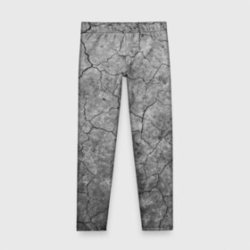 Детские леггинсы 3D с принтом Трещины в Ухте, полиэстер 85%, спандекс 15% | эластичный пояс, зауженный крой | break | cracks | засуха | земля | трещины