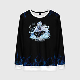 Женский свитшот 3D Genshin Impact - Eula: в Ухте, 100% полиэстер с мягким внутренним слоем | круглый вырез горловины, мягкая резинка на манжетах и поясе, свободная посадка по фигуре | anime | eola | eula | game | gamer | genshin | genshin eola | genshin impact | impact | аниме | геншин | геншин еула | геншин импакт | геншин эола | еула | импакт | крио | лёд | морская пена | ордо фавониус | рыцарь | эола | юла