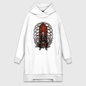 Платье-худи хлопок с принтом Shin в Ухте,  |  | anime | caiman | dorohedoro | kaiman | magician killer | manga | nikaido | noi | shin | аниме | дорохедоро | кайман | маги | магия | манга | никадо | нои | шин