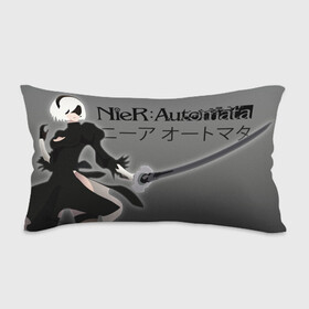 Подушка 3D антистресс с принтом nier в Ухте, наволочка — 100% полиэстер, наполнитель — вспененный полистирол | состоит из подушки и наволочки на молнии | 2b | ahegao | anime | girl | nier automata | replicant | waifu | аниме | ахегао | нир автомата | отаку | охегао | тян | тяночка
