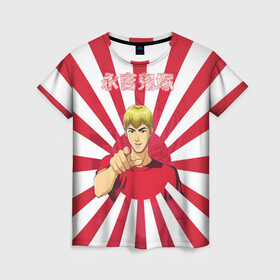 Женская футболка 3D Крутой учитель Онидзука: в Ухте, 100% полиэфир ( синтетическое хлопкоподобное полотно) | прямой крой, круглый вырез горловины, длина до линии бедер | eikichi onizuka | great teacher onizuka | gto | onizuka | крутой учитель онидзука | онидзука | эйкити онидзука