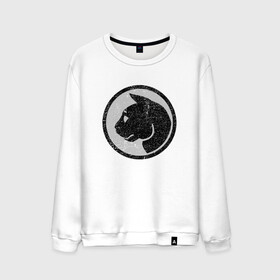 Мужской свитшот хлопок с принтом Black Cat в Ухте, 100% хлопок |  | animal | cat | cute | kitty | meow | друг | животные | киска | китти | кот | котенок | котик | котэ | кошечка | кошка | лев | леопард | милый | мур | мяу | пантера | питомец | рысь | тигр