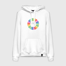 Женская толстовка с принтом Smiling Cat в Ухте, френч-терри, мягкий теплый начес внутри (100% хлопок) | карман-кенгуру, эластичные манжеты и нижняя кромка, капюшон с подкладом и шнурком | animal | cat | cute | kitty | meow | друг | животные | киска | китти | кот | котенок | котик | котэ | кошечка | кошка | лев | леопард | милый | мур | мяу | пантера | питомец | рысь | тигр