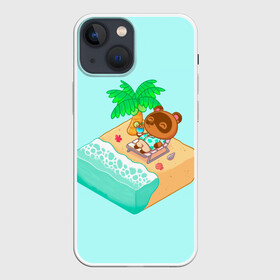 Чехол для iPhone 13 mini с принтом Beach Crossing в Ухте,  |  | animal crossing | game | games | анимал | играб игры | изабель | кросинг | кроссинг | мистер ресетти | том нук | энимал