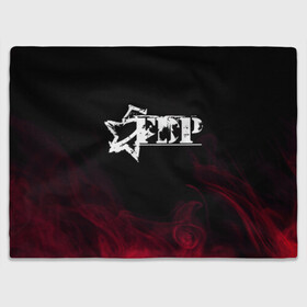 Плед 3D с принтом 5FDP RED SMOKE (Z) в Ухте, 100% полиэстер | закругленные углы, все края обработаны. Ткань не мнется и не растягивается | 5fdp | 5фдп | ffdp | five finger death punch | ivan moody | living the dream | zoltan bathory | альтернатива | грув метал | золтан батори | музыка | ню метал | рок | хард рок