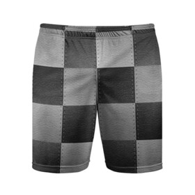 Мужские шорты спортивные Пэчворк из Кожи: в Ухте,  |  | leather | patchwork | лоскутная работа | пэчворк