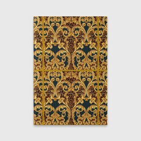 Обложка для паспорта матовая кожа luxury style: в Ухте, натуральная матовая кожа | размер 19,3 х 13,7 см; прозрачные пластиковые крепления | 3d | 3д | luxury | абстракция | золото | паттерн | роскошь | текстуры