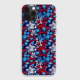 Чехол для iPhone 12 Pro с принтом 3D звездочки в Ухте, силикон | область печати: задняя сторона чехла, без боковых панелей | 3d | 3д | stars | абстракция | звездопад | звездочки | звезды | паттерн | текстуры
