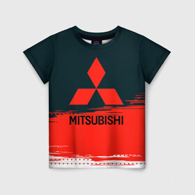 Детская футболка 3D с принтом MITSUBISHI МИТСУБИШИ (Z) в Ухте, 100% гипоаллергенный полиэфир | прямой крой, круглый вырез горловины, длина до линии бедер, чуть спущенное плечо, ткань немного тянется | Тематика изображения на принте: 3000gt | asx | carisma | colt | eclipse | eclipse cross | evolution | galant | gto | l200 | lancer | mitsubishi | montero | motorsport | outlander | pajero | sport | галант | каризма | кольт | лансер | митсубиси | митсубиши | мицубиси | оутлендер | паджер