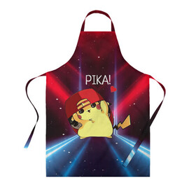 Фартук 3D Пикачу в бейсболке: в Ухте, 100% полиэстер | общий размер — 65 х 85 см, ширина нагрудника — 26 см, горловина — 53 см, длина завязок — 54 см, общий обхват в поясе — 173 см. Принт на завязках и на горловине наносится с двух сторон, на основной части фартука — только с внешней стороны | anime | picachu | pikachu | аниме | милый | пика | пикачу | покебол | покемон
