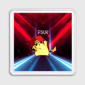 Магнит 55*55 Пикачу в бейсболке: в Ухте, Пластик | Размер: 65*65 мм; Размер печати: 55*55 мм | anime | picachu | pikachu | аниме | милый | пика | пикачу | покебол | покемон