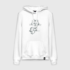 Женская толстовка Косьма: в Ухте, френч-терри, мягкий теплый начес внутри (100% хлопок) | карман-кенгуру, эластичные манжеты и нижняя кромка, капюшон с подкладом и шнурком | animal | cat | cute | kitty | meow | друг | животные | киска | китти | кот | котенок | котик | котэ | кошечка | кошка | милый | мур | мяу | питомец