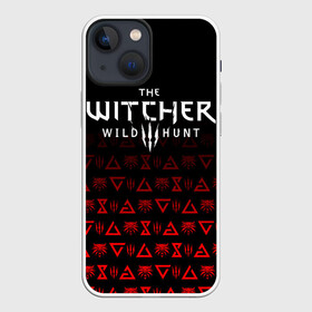 Чехол для iPhone 13 mini с принтом THE WITCHER [1] в Ухте,  |  | the witcher | the witcher wild hunt | ведьмак | ведьмак 3: дикая охота