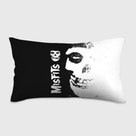 Подушка 3D антистресс с принтом MISFITS [1] в Ухте, наволочка — 100% полиэстер, наполнитель — вспененный полистирол | состоит из подушки и наволочки на молнии | misfits | music | rock | мисфитс | музыка | рок