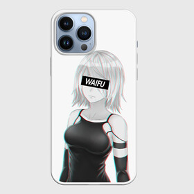 Чехол для iPhone 13 Pro Max с принтом A2 | WAIFU в Ухте,  |  | 2a | 2б | ahegao | anime | automata | b2 | cyber | emil | girl | girls | glitch | hikka | neon | nier | senpai | waifu | yorha | а2 | аниме | ахегао | вайфу | глитч | глич | девушка | кибер | манга | неон | семпай | сенпай | тян | тяночка | 