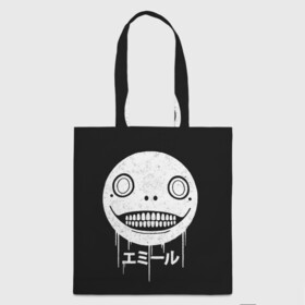 Шоппер 3D с принтом Emil (Nier: Automata) в Ухте, 100% полиэстер | Плотность: 200 г/м2; Размер: 34×35 см; Высота лямок: 30 см | 2a | 2б | ahegao | anime | automata | b2 | cyber | emil | girl | girls | glitch | hikka | neon | nier | senpai | smile | waifu | yorha | а2 | аниме | ахегао | вайфу | глитч | глич | девушка | кибер | манга | неон | семпай | сенпай | смайл | 