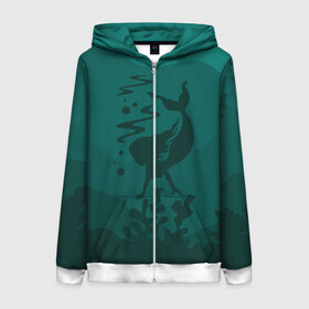 Женская толстовка 3D на молнии Русалка: в Ухте, 100% полиэстер | длина до линии бедра, манжеты и пояс оформлены мягкой тканевой резинкой, двухслойный капюшон со шнурком для регулировки, спереди молния, по бокам два кармана | flowers | mermaid | морская | русалка | русалочка | ундина | цветы
