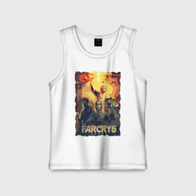 Детская майка хлопок с принтом ОТЕЦ Иосиф Сид | Farcry в Ухте,  |  | farcry | fc 5 | fc5 | фар край