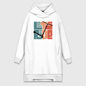 Платье-худи хлопок с принтом Самокат фристайл Lets ride в Ухте,  |  | прорайдер | райдер | самокат | самокат фристайл | скутер | скутерист | стрит | трюк | трюковой самокат | трюковый самокат | фристайл | хипстер | экстремальный спорт | экстрим