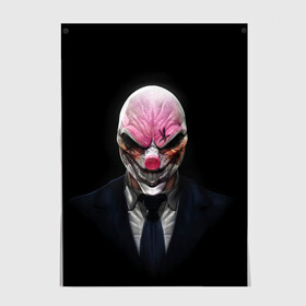 Постер с принтом Hoxton в Ухте, 100% бумага
 | бумага, плотность 150 мг. Матовая, но за счет высокого коэффициента гладкости имеет небольшой блеск и дает на свету блики, но в отличии от глянцевой бумаги не покрыта лаком | game | games | pay day | payday | бандиты | грабители | зфн вфн | игра | игры | пэй дэй