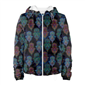 Женская куртка 3D с принтом Рука Бога в Ухте, ткань верха — 100% полиэстер, подклад — флис | прямой крой, подол и капюшон оформлены резинкой с фиксаторами, два кармана без застежек по бокам, один большой потайной карман на груди. Карман на груди застегивается на липучку | аум | будда | буддист | веган | герметизм | индиго | инь янь | йога | каббала | лотос | магия | мантра | медитация | мистик | нирвана | ом | посвящённый | просветление | санскрит | суфизм | тайна