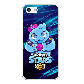 Чехол для iPhone 5/5S матовый с принтом SQUEAK BRAWL STARS СКВИК в Ухте, Силикон | Область печати: задняя сторона чехла, без боковых панелей | belle | brawl stars | kids | squeak | белль | бравл старс | бравлеры | детские игры | детям | логотипы игр | мифический боец | морской бравлер | персонажи игр | сквик | скуик