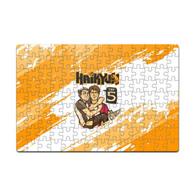 Головоломка Пазл магнитный 126 элементов с принтом ВОЛЕЙБОЛ!! Haikyuu!! TOP5 в Ухте, полимерный материал с магнитным слоем | 126 деталей, размер изделия —  180*270 мм | anime | haikyu | haikyuu | karasuno | аниме | волейбол | ворон | кагеяма | карасуно | кей | кенма | козуме | куроо | маленький гигант | манга | мяч | некома | ойкава | сатори | сёё | тендо | тобио | тоору | хайкью | хината