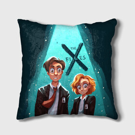 Подушка 3D с принтом Fox Mulder and Dana Scully в Ухте, наволочка – 100% полиэстер, наполнитель – холлофайбер (легкий наполнитель, не вызывает аллергию). | состоит из подушки и наволочки. Наволочка на молнии, легко снимается для стирки | dana | dana scully | fbi | fox | fox mulder | i want to believe | mulder | scully | the truth is out there | the x files | trust no one | x file | xfile | дана | дана скалли | малдер | секретные материалы | скалли | фбр | фокс | фокс малдер | х файл | хфа