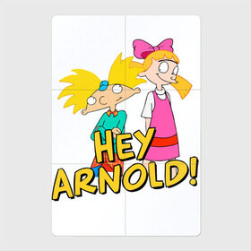 Магнитный плакат 2Х3 с принтом Эй Арнольд Hey Arnold в Ухте, Полимерный материал с магнитным слоем | 6 деталей размером 9*9 см | cecile | helga | hey arnold | imitated | pataki | парочка | патаки | подражала | сесиль | хельга | эй арнольд