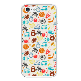Чехол для iPhone 5/5S матовый Спорт: в Ухте, Силикон | Область печати: задняя сторона чехла, без боковых панелей | sport | баскетбол | бейсбол | биатлон | бокс | боулинг | волейбол | гольф | зож | крикет | легкая атлетика | лыжный спорт | мма | плавание | регби | спорт | спортсмен | теннис | тяжелая атлетика