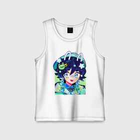 Детская майка хлопок с принтом GI Frog в Ухте,  |  | amber | anime | genshin impact | girl | jean | lisa | paimon | zelda | аниме | геншен импакт | геншин импакт | геншин эмпакт | девушка | лиза | паймон | пеймон | тян | эмбер | эмбир