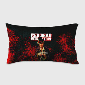 Подушка 3D антистресс с принтом Red Dead Redemption Bandit в Ухте, наволочка — 100% полиэстер, наполнитель — вспененный полистирол | состоит из подушки и наволочки на молнии | game | red dead | red dead redemption 2 | redemption 2 | rockstar games | бандиты | дикий запад | игры | ковбои | оружие