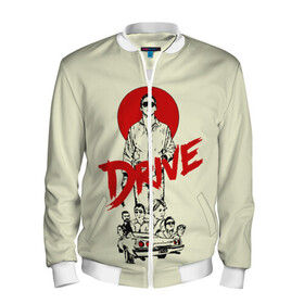 Мужской бомбер 3D с принтом Драйв в Ухте, 100% полиэстер | застегивается на молнию, по бокам два кармана без застежек, по низу бомбера и на воротнике - эластичная резинка | auto | car | drive | drive фильм | moto | ryan gosling | scorpio | the driver | авто | водитель | гонки | гонщик | драйв | райан гослинг | скорпион | тачки