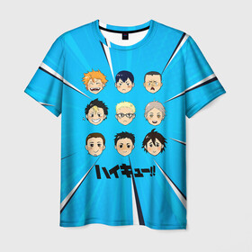 Мужская футболка 3D с принтом Игроки команды Карасуно | Haikyuu!! в Ухте, 100% полиэфир | прямой крой, круглый вырез горловины, длина до линии бедер | anime | haikyu | haikyuu | karasuno | manga | аниме | асахи азумане | волейбол | волейбольный клуб | вороны | карасуно | коши сугавара | манга | рюноске танака | старшая школа | тобио кагеяма | хаику | хаикую | шоё хината