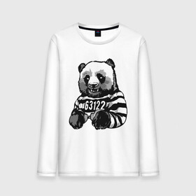 Мужской лонгслив хлопок с принтом Панда вор в Ухте, 100% хлопок |  | Тематика изображения на принте: bear | panda | вор | животные | звери | медведь | мишка | панда | панды | преступник | природа
