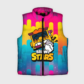 Женский жилет утепленный 3D с принтом Грифф Griff Brawl Stars в Ухте,  |  | brawl | brawl stars | brawlstars | brawl_stars | grif | griff | бравл | бравлстарс | грифф