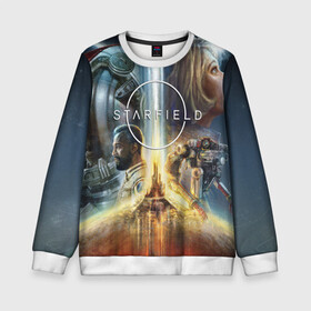 Детский свитшот 3D Starfield Обложка: в Ухте, 100% полиэстер | свободная посадка, прямой крой, мягкая тканевая резинка на рукавах и понизу свитшота | bethesda | cosmos | fallout | games | microsoft | nextgen | oblivion | planet | robot | rpg | skyrim | space | starfield | starship | the elders scrolls | xbox | бефезда | древние свитки | звездолет | игры | иксбокс | космос | майкрософт | некстген | обли