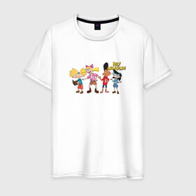 Мужская футболка хлопок с принтом Эй Арнольд Hey Arnold в Ухте, 100% хлопок | прямой крой, круглый вырез горловины, длина до линии бедер, слегка спущенное плечо. | arnold philip shortman | gerald martin johanssen | helga geraldine pataki | hey arnold | pheobe heyerdal | арнольд филипп шортмен | джеральд мартин джохансен | фиби хейердал | хельга джеральдин патаки | эй арнольд