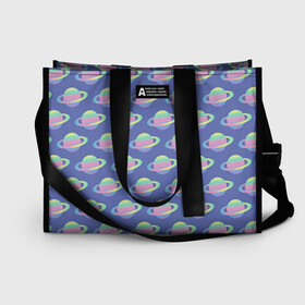 Сумка-шоппер 3D с принтом Сатурн | 2 в Ухте, 100% полиэстер | застегивается на металлическую кнопку; внутренний карман застегивается на молнию. Стенки укреплены специальным мягким материалом, чтобы защитить содержимое от несильных ударов
 | earth | mars | moon | nasa | red | saturn | space | астронавт | гагарин | галактика | земля | инопланетянин | комета | космонавт | космос | луна | марс | марсианин | метеорит | наса | нло | планета | полёт | пришелец | ракета