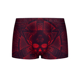 Мужские трусы 3D ХАОС 3D: в Ухте, 50% хлопок, 50% полиэстер | классическая посадка, на поясе мягкая тканевая резинка | абстракция | иллюстрация | искусство | кости | культура | текстура | узор | хаос | химическаяопасность | череп