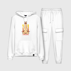 Женский костюм хлопок (с толстовкой) Медитирующая Лама | Namaste: в Ухте,  |  | art | bhuddism | illustration | llama | llamaste | meditation | nerd | yoga | zen | арт с ламой | буддизм | верблюдовые | дзен | животные | иллюстрация | йога | ллама | медитация | милая лама | намасте | нерд | принты с ламой