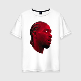 Женская футболка хлопок Oversize NBA - Leonard: в Ухте, 100% хлопок | свободный крой, круглый ворот, спущенный рукав, длина до линии бедер
 | basketball | clippers | game | kawhi | leonard | nba | sport | streetball | баскетбол | баскетболист | игра | игрок | кавай | клипперс | леонард | мяч | нба | спорт | стритбол | тренер