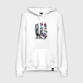 Женская толстовка с принтом My Picture в Ухте, френч-терри, мягкий теплый начес внутри (100% хлопок) | карман-кенгуру, эластичные манжеты и нижняя кромка, капюшон с подкладом и шнурком | art | иллюстрация | скейтбординг | фото | хобби