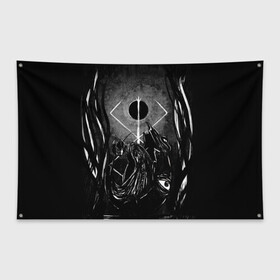 Флаг-баннер БЕРСЕРК рисунок: в Ухте, 100% полиэстер | размер 67 х 109 см, плотность ткани — 95 г/м2; по краям флага есть четыре люверса для крепления | anime | berserk | аниме | берсерк | бесерк | гатс | манга | мультфильм