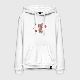 Мужская толстовка хлопок с принтом Котик в маске в Ухте, френч-терри, мягкий теплый начес внутри (100% хлопок) | карман-кенгуру, эластичные манжеты и нижняя кромка, капюшон с подкладом и шнурком | Тематика изображения на принте: coronavirus | covid | в маске | вирус | ковид | корона | коронавирус | кот | котенок | котик | пандемия | самоизоляция