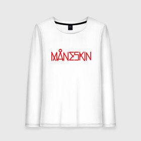 Женский лонгслив хлопок с принтом Maneskin, Новый логотип в Ухте, 100% хлопок |  | eurovision | maneskin | евровидение | логотип | манескин | новый логотип | рок