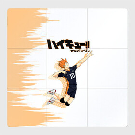 Магнитный плакат 3Х3 с принтом Шоё Хината | Haikyuu!! в Ухте, Полимерный материал с магнитным слоем | 9 деталей размером 9*9 см | Тематика изображения на принте: 10 номер | haikyu | haikyuu | hinata shoyo | karasuno | аниме | волейбол | волейбольный клуб | карасуно | коротышка | красный | мальчик мяч | манга | рыжик | старшая школа | хаикую | чиби чан | шоё хината