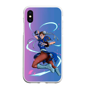 Чехол для iPhone XS Max матовый Dengerous Chun Li: в Ухте, Силикон | Область печати: задняя сторона чехла, без боковых панелей | chun li | fighting | game | games | street fighter | игра | игры | классика | стрит файтер | уличный боец | чан ли | чун ли