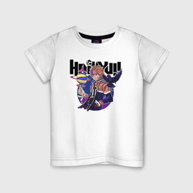 Детская футболка хлопок с принтом Шоё Хината Haikyuu!! в Ухте, 100% хлопок | круглый вырез горловины, полуприлегающий силуэт, длина до линии бедер | 10 номер | haikyu | haikyuu | hinata shoyo | karasuno | аниме | волейбол | волейбольный клуб | карасуно | коротышка | красный | мальчик мяч | манга | рыжик | старшая школа | хаикую | чиби чан | шоё хината